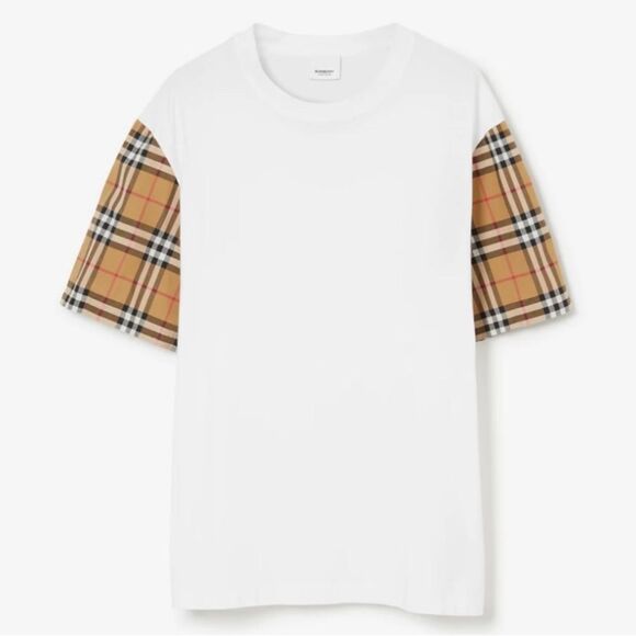 Burberry Oversized Vintage Check T-Shirt Large NWT $510 - Picture 8 of 10